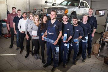 Abteilungsübergreifendes Projekt der Meyle-Auszubildenden: Teamgeist ermöglicht Teilnahme an der „Dust & Diesel“ Rallye